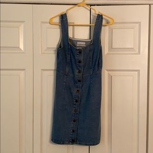 Super cute denim mini dress from Urban Outfitters.